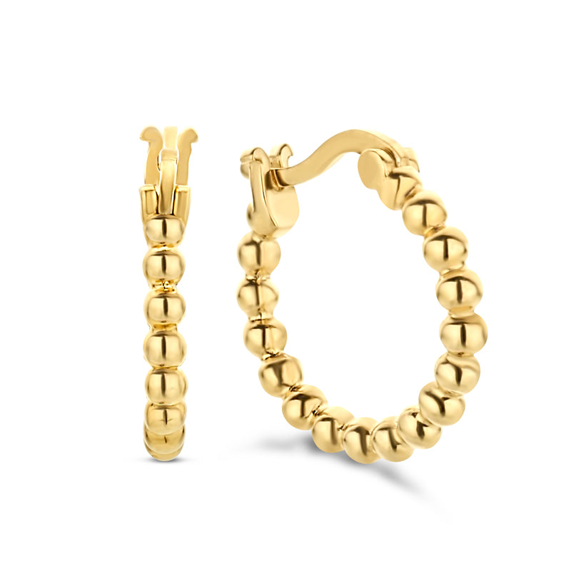 Creolen Kugeln Ø 16 mm und 2 mm breit, aus 925er Silber