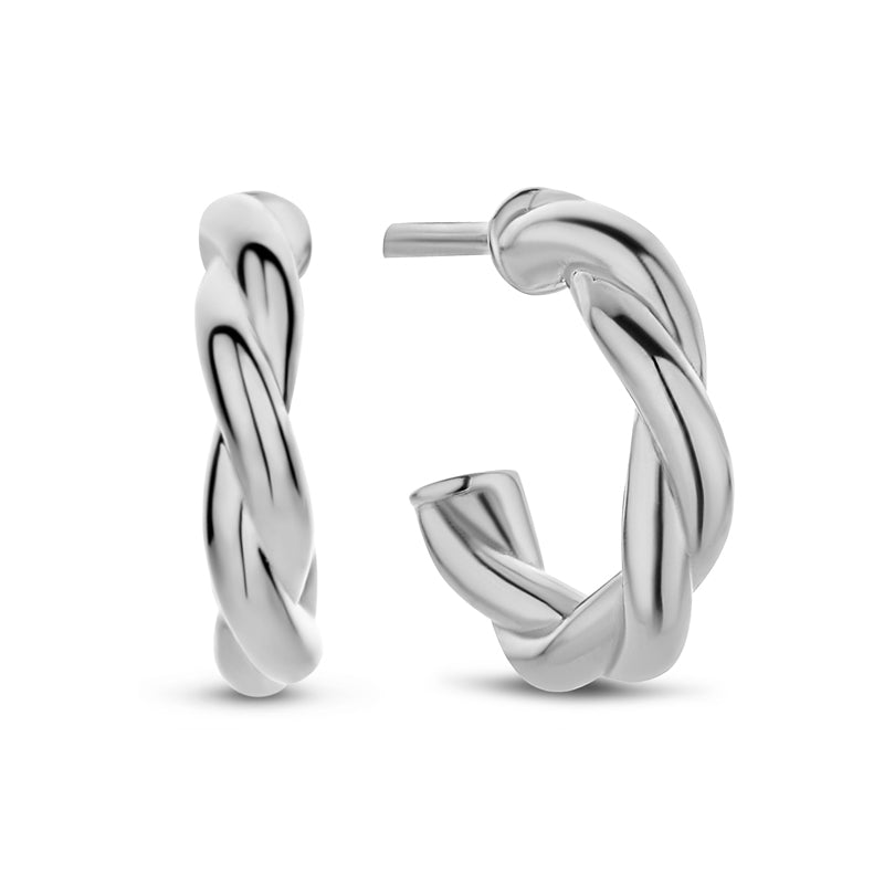 Unisex Ohrring 925er Silber
