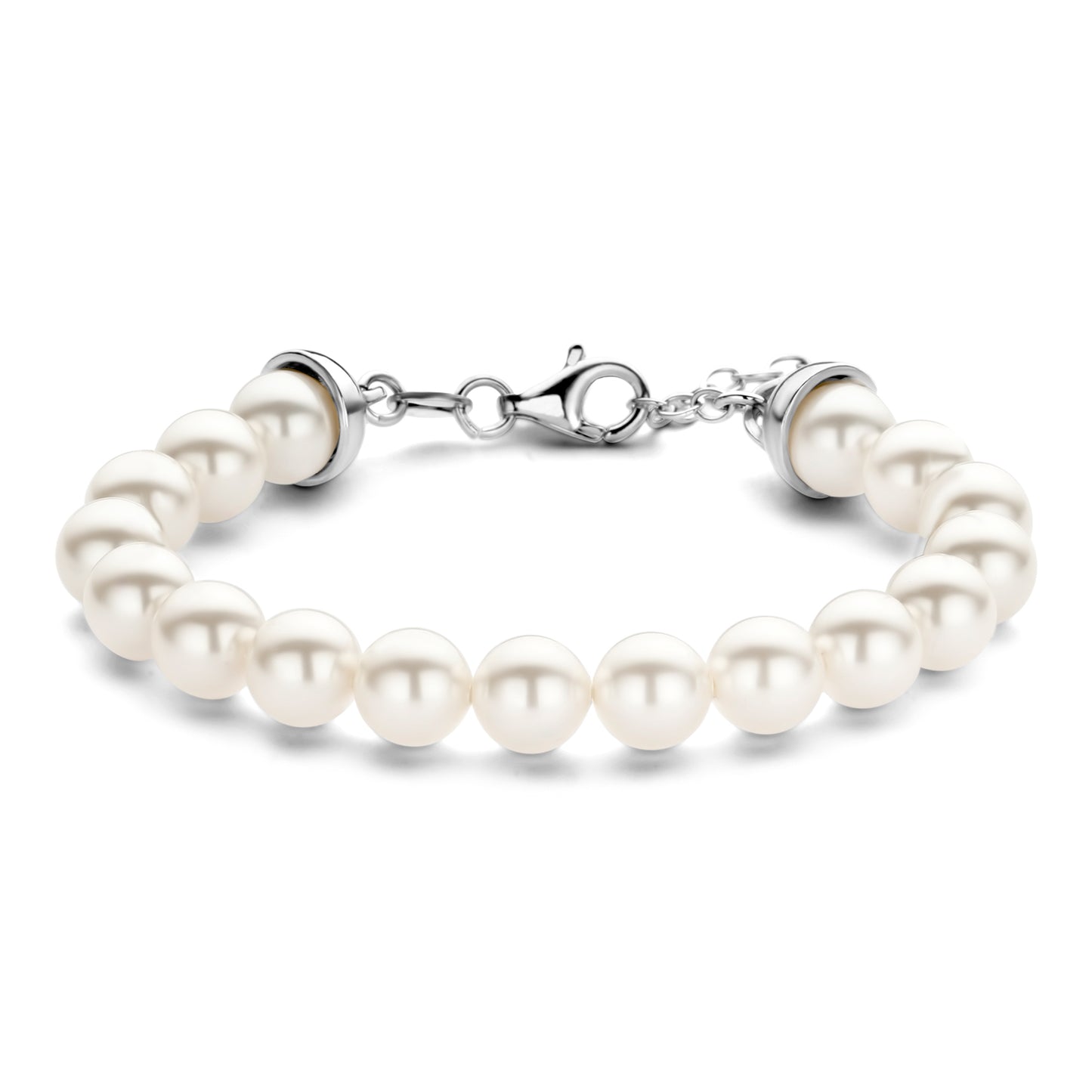 Unisex Armband 925er Perle