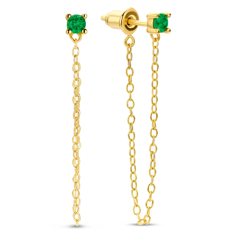 Unisex Ohrring 925er Silber