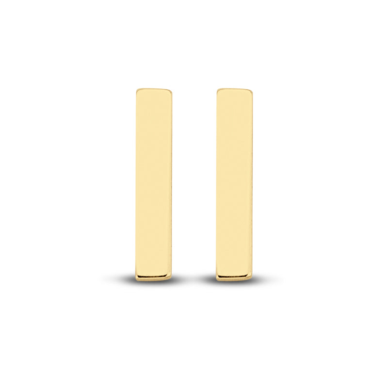 unisex Ohrring 585er Gold