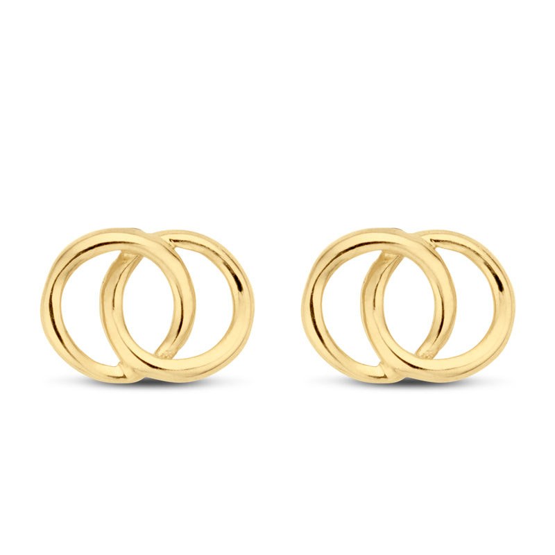 unisex Ohrring 585er Gold