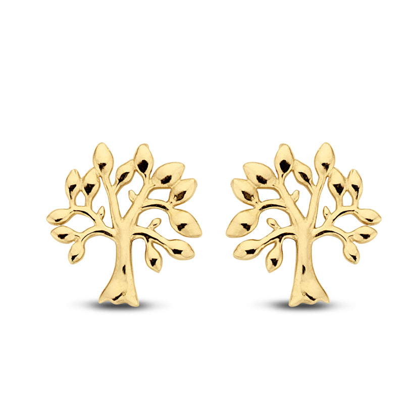 unisex Ohrring 585er Gold