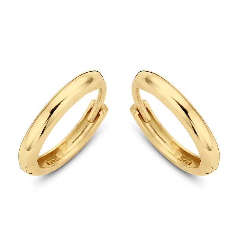 unisex Ohrring 585er Gold