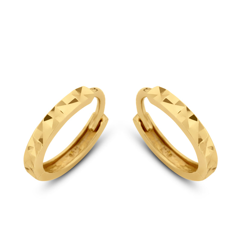unisex Ohrring 585er Gold