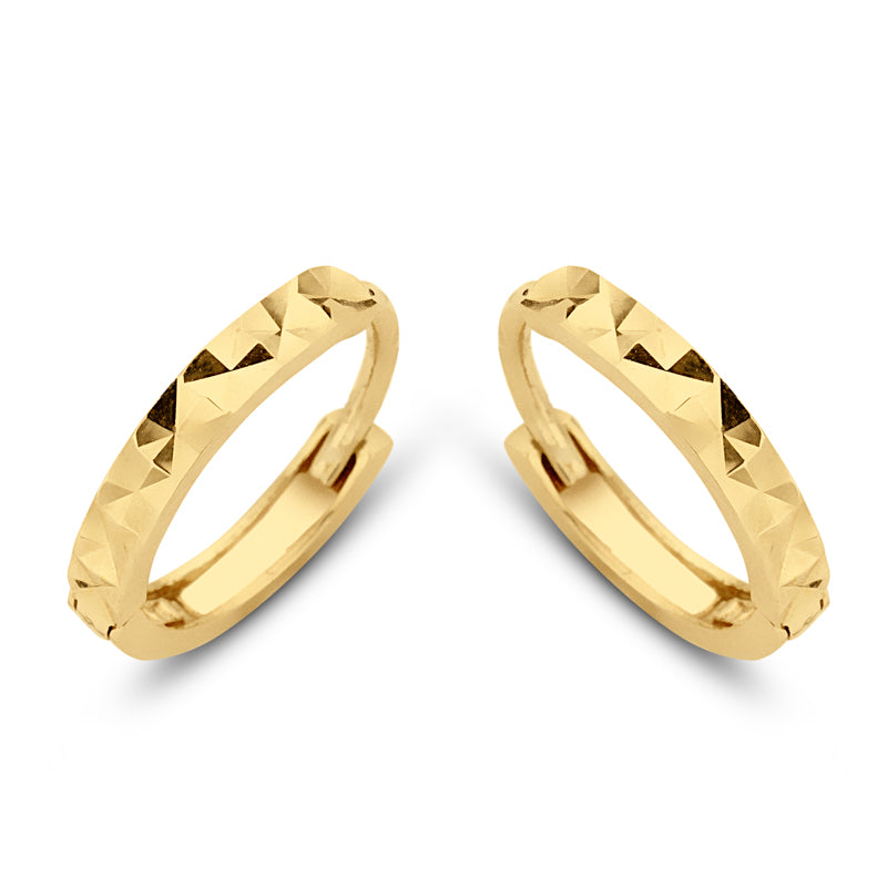 unisex Ohrring 585er Gold