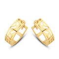 unisex Ohrring 585er Gold