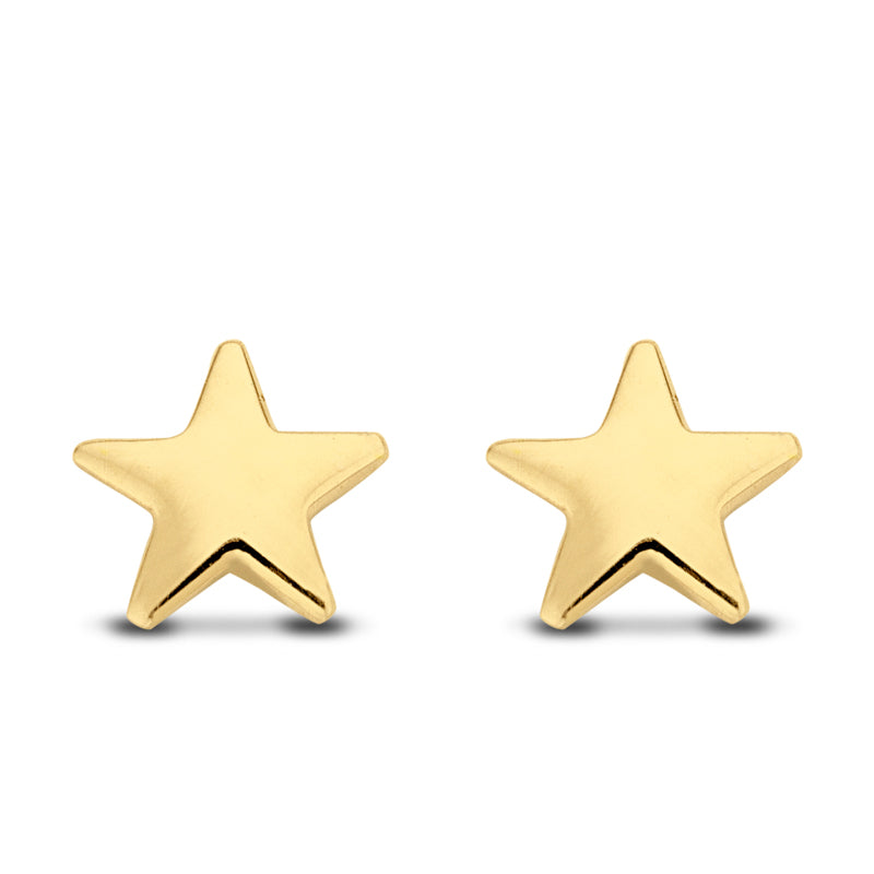 unisex Ohrring 585er Gold