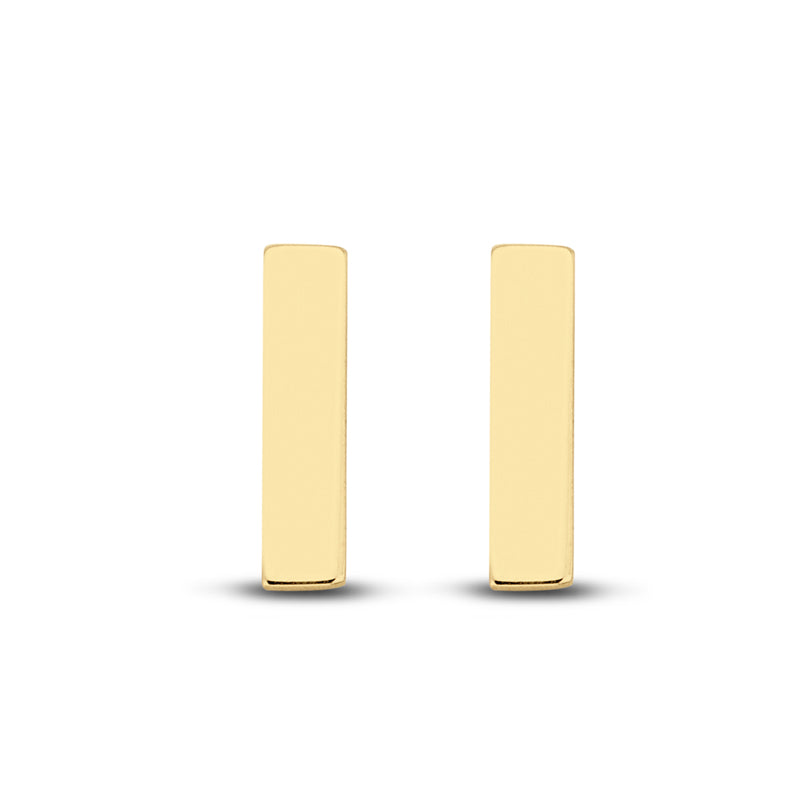 unisex Ohrring 585er Gold