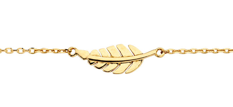 unisex Armband 585er Gold