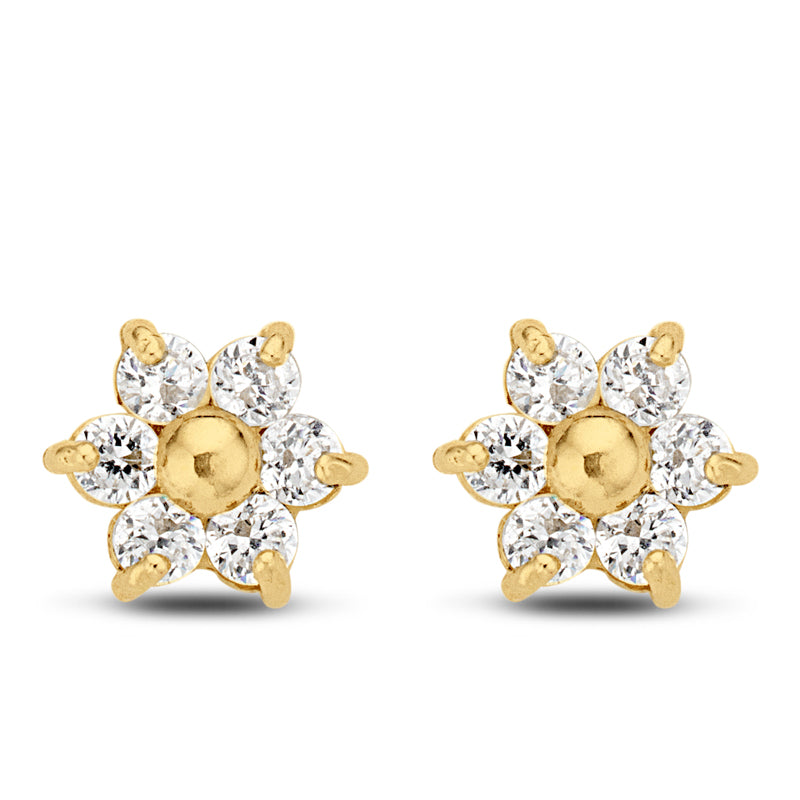 unisex Ohrring 585er Gold