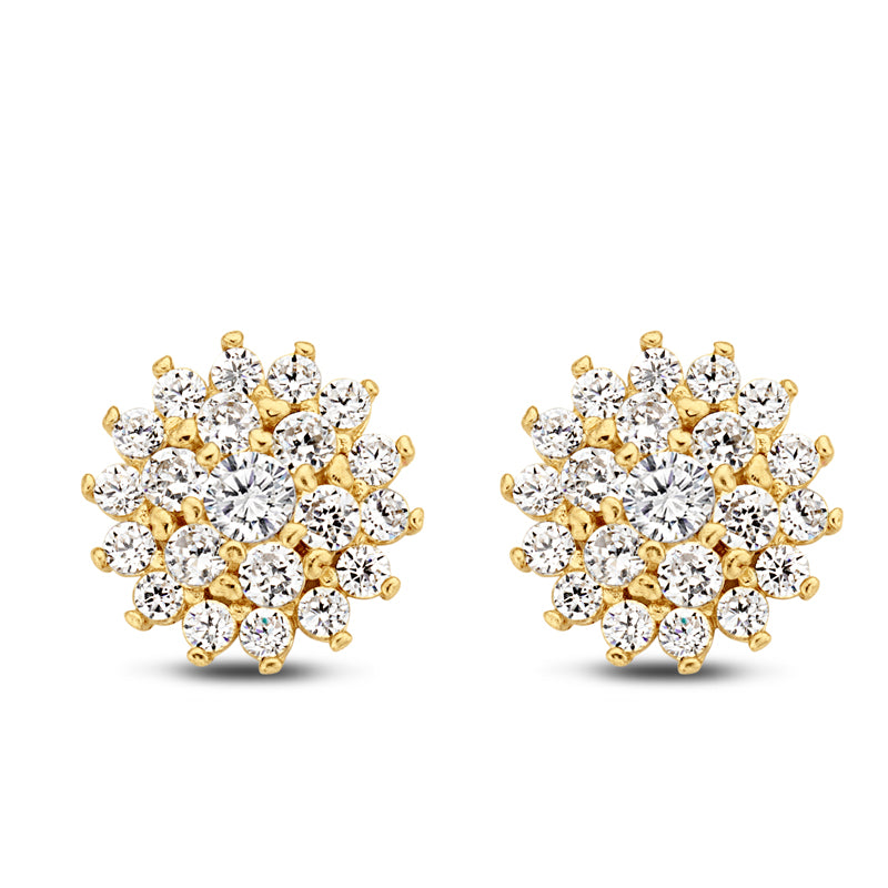 unisex Ohrring 585er Gold