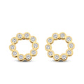 unisex Ohrring 585er Gold