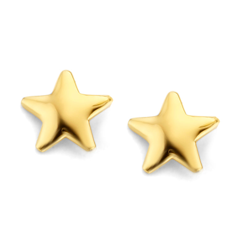 unisex Ohrring 585er Gold