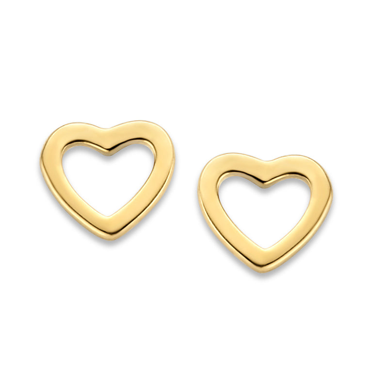 unisex Ohrring 585er Gold