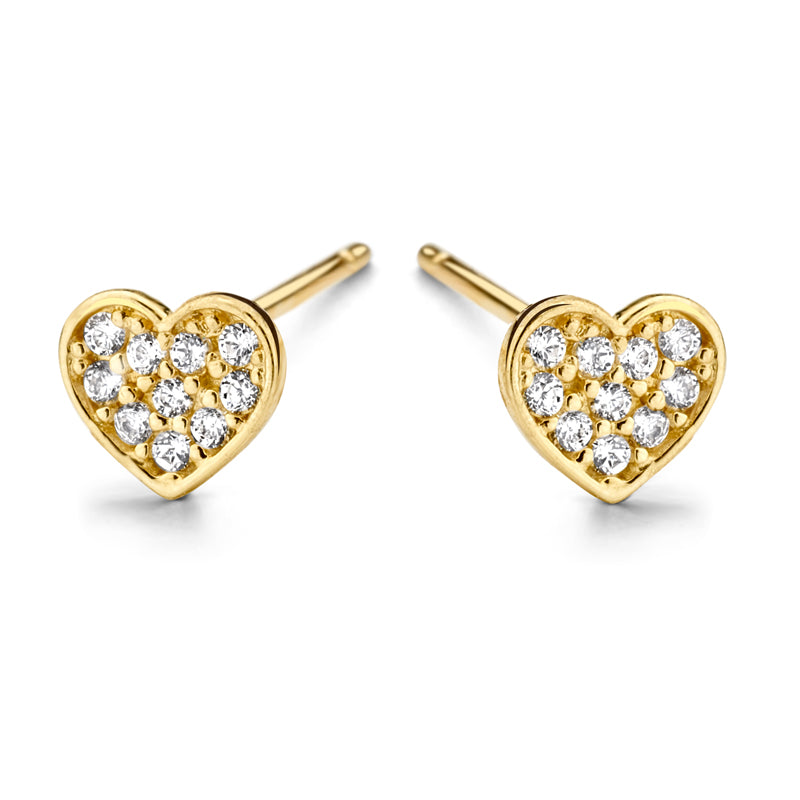 unisex Ohrring 585er Gold