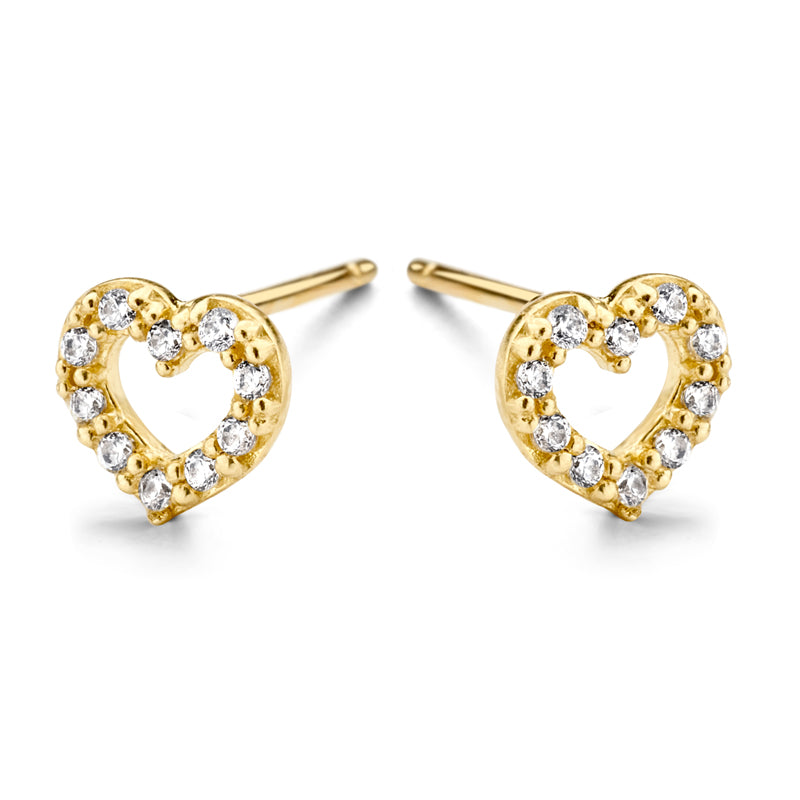 unisex Ohrring 585er Gold