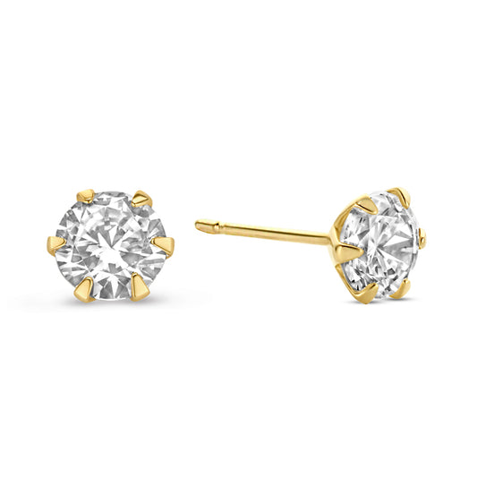 unisex Ohrring 585er Gold