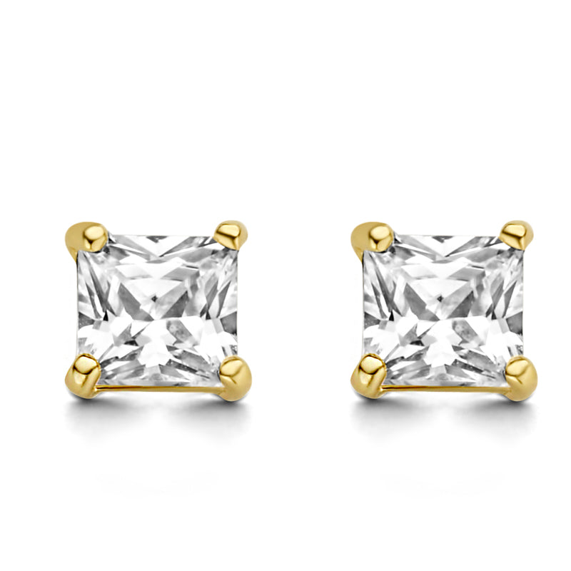 unisex Ohrring 585er Gold