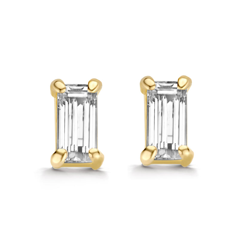 unisex Ohrring 585er Gold