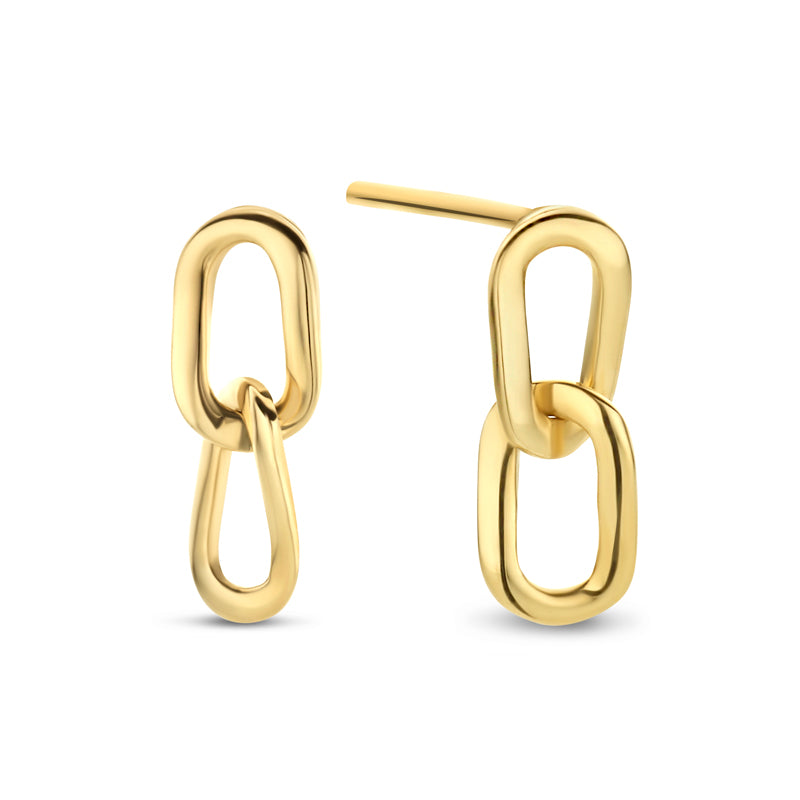 unisex Ohrring 585er Gold