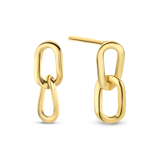 unisex Ohrring 585er Gold