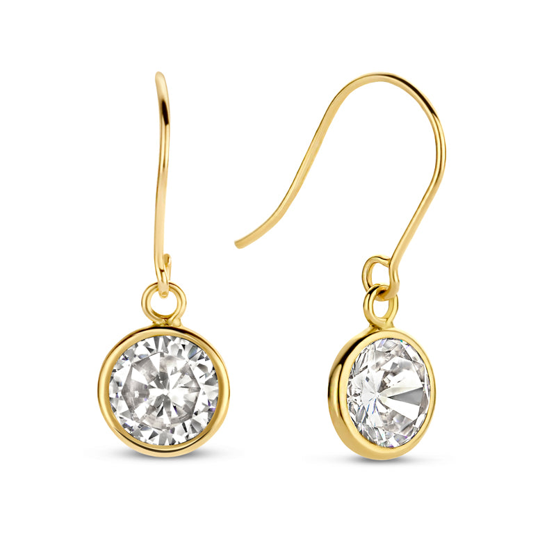 unisex Ohrring 585er Gold