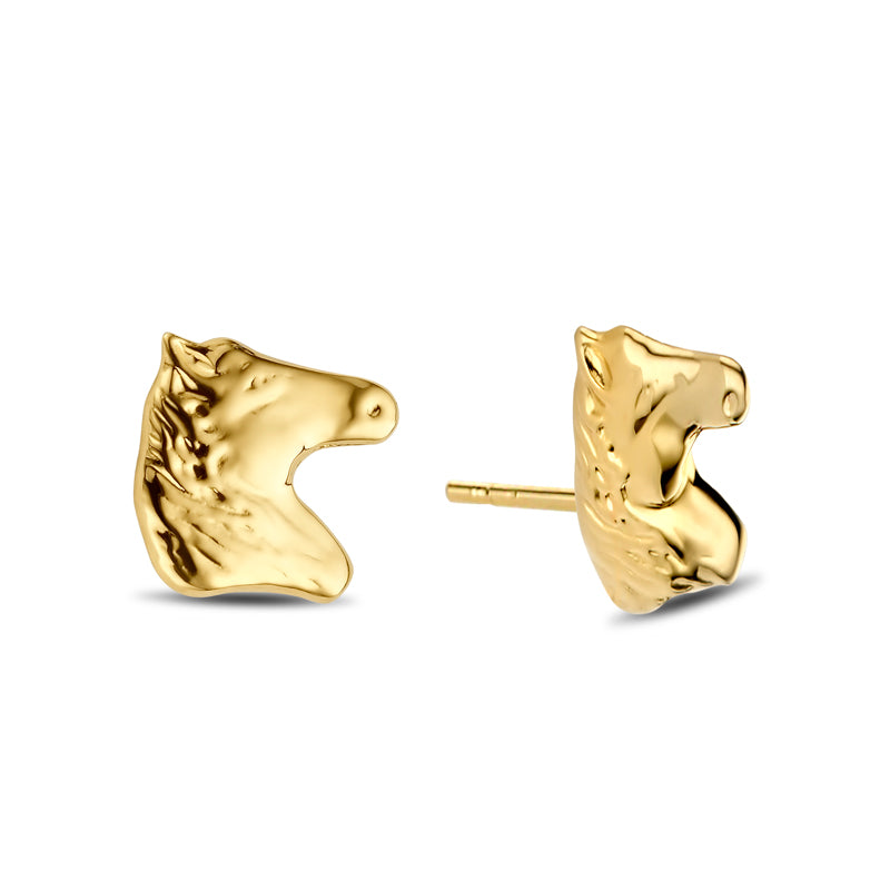 unisex Ohrring 585er Gold