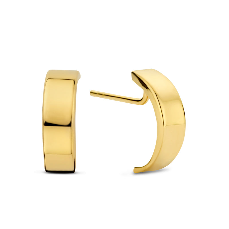 unisex Ohrring 585er Gold