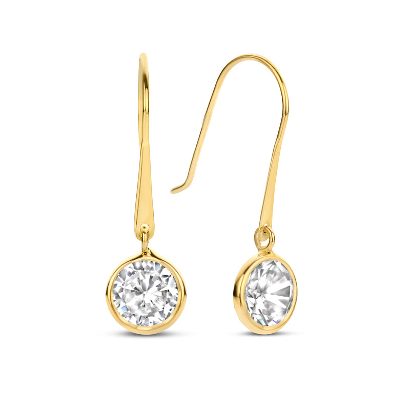 unisex Ohrring 585er Gold