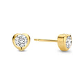 unisex Ohrring 585er Gold