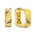 unisex Ohrring 585er Gold