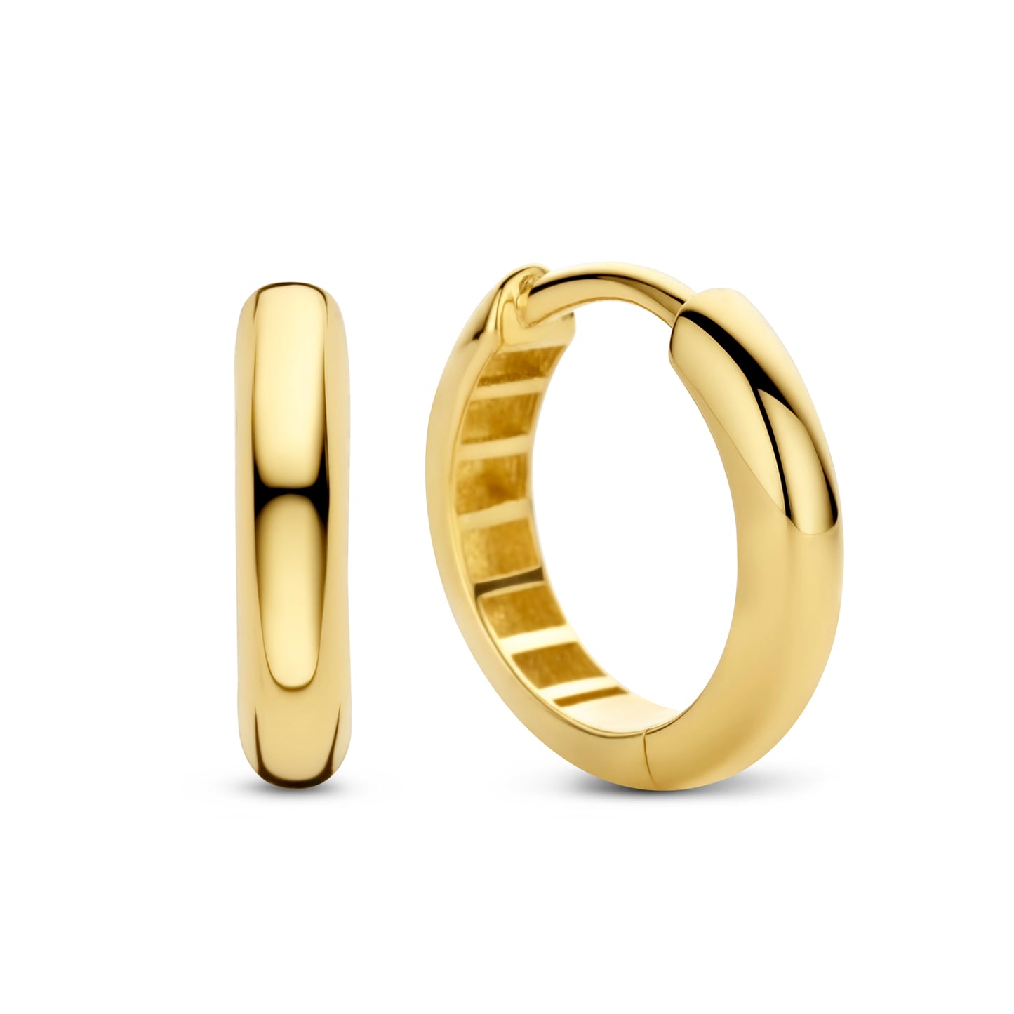unisex Ohrring 585er Gold