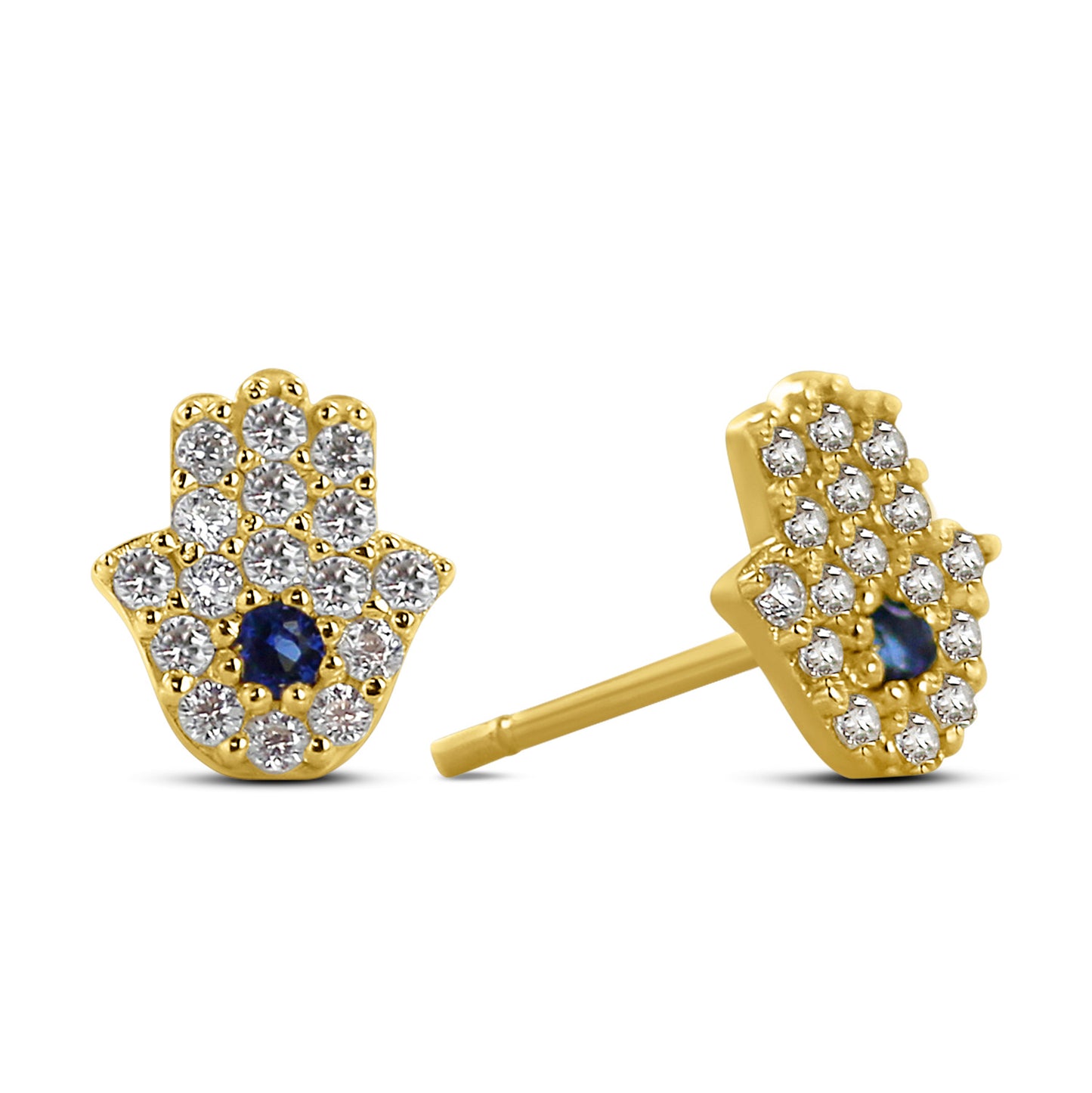 unisex Ohrring 585er Gold