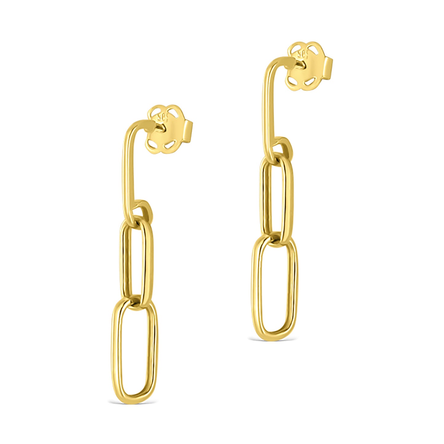 unisex Ohrring 585er Gold