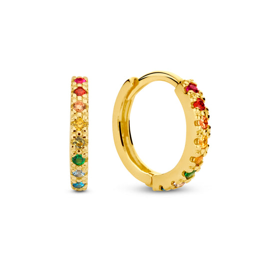 unisex Ohrring 585er Gold