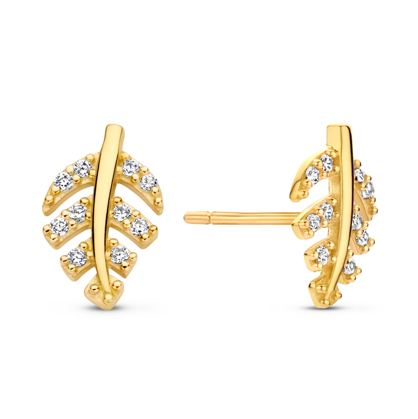 unisex Ohrring 585er Gold