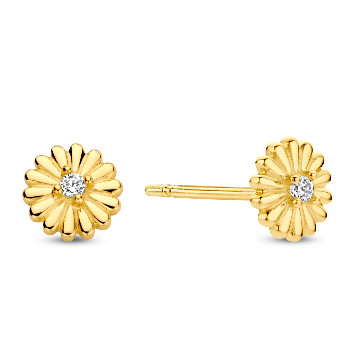 unisex Ohrring 585er Gold