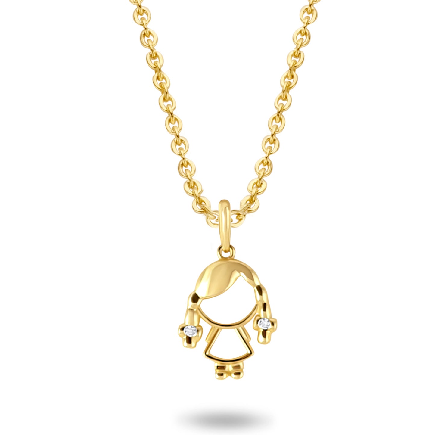 unisex Halskette 585er Gold