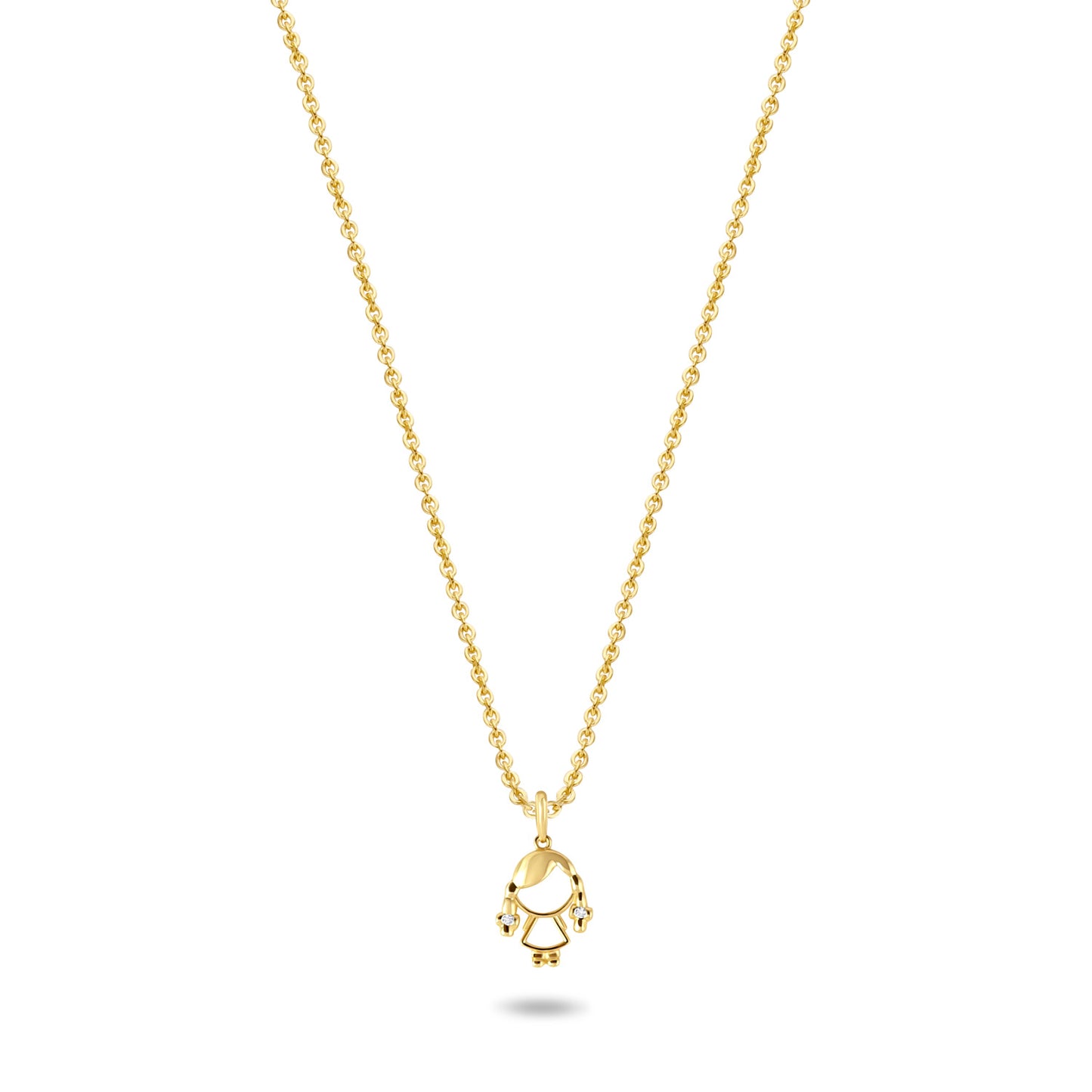 unisex Halskette 585er Gold