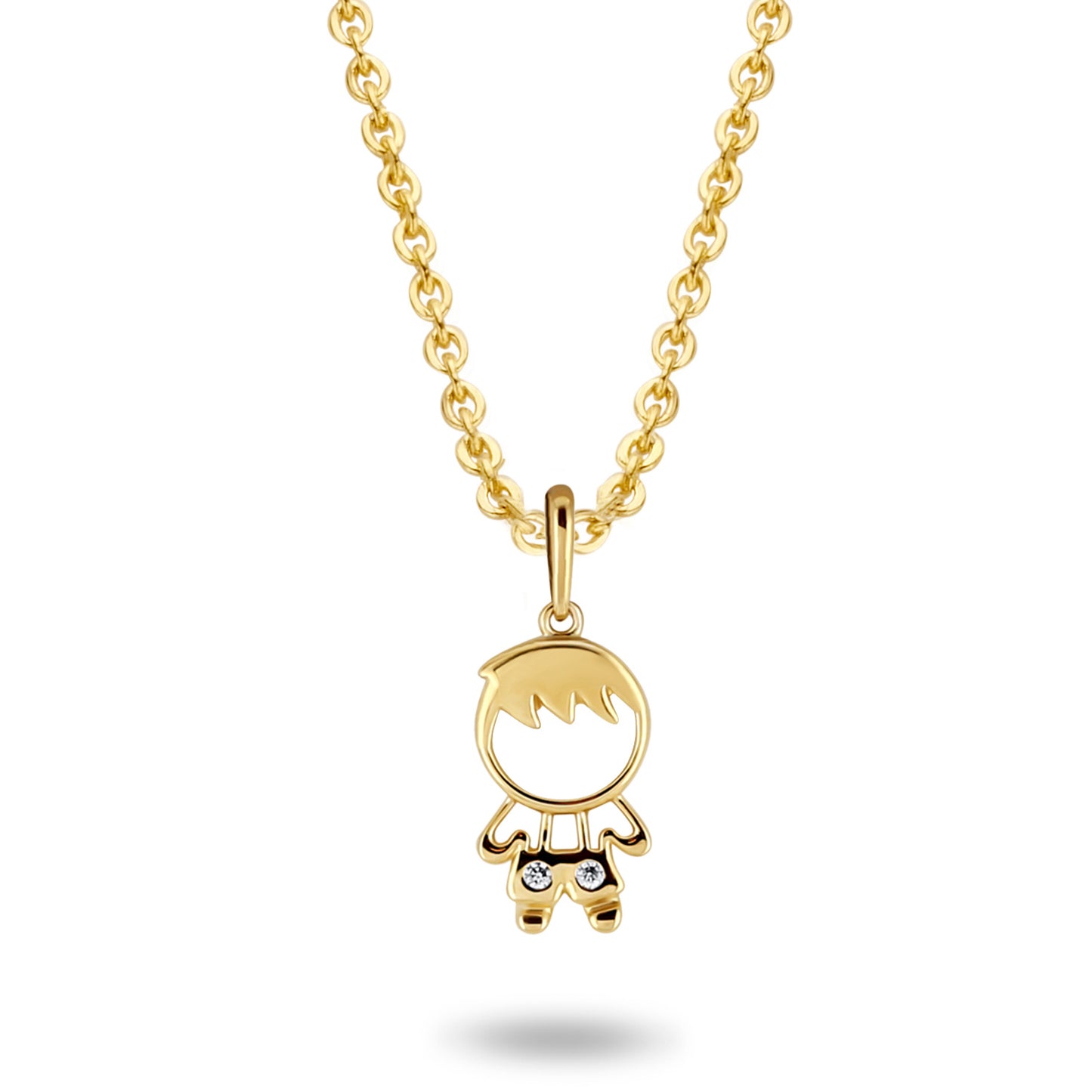 unisex Halskette 585er Gold
