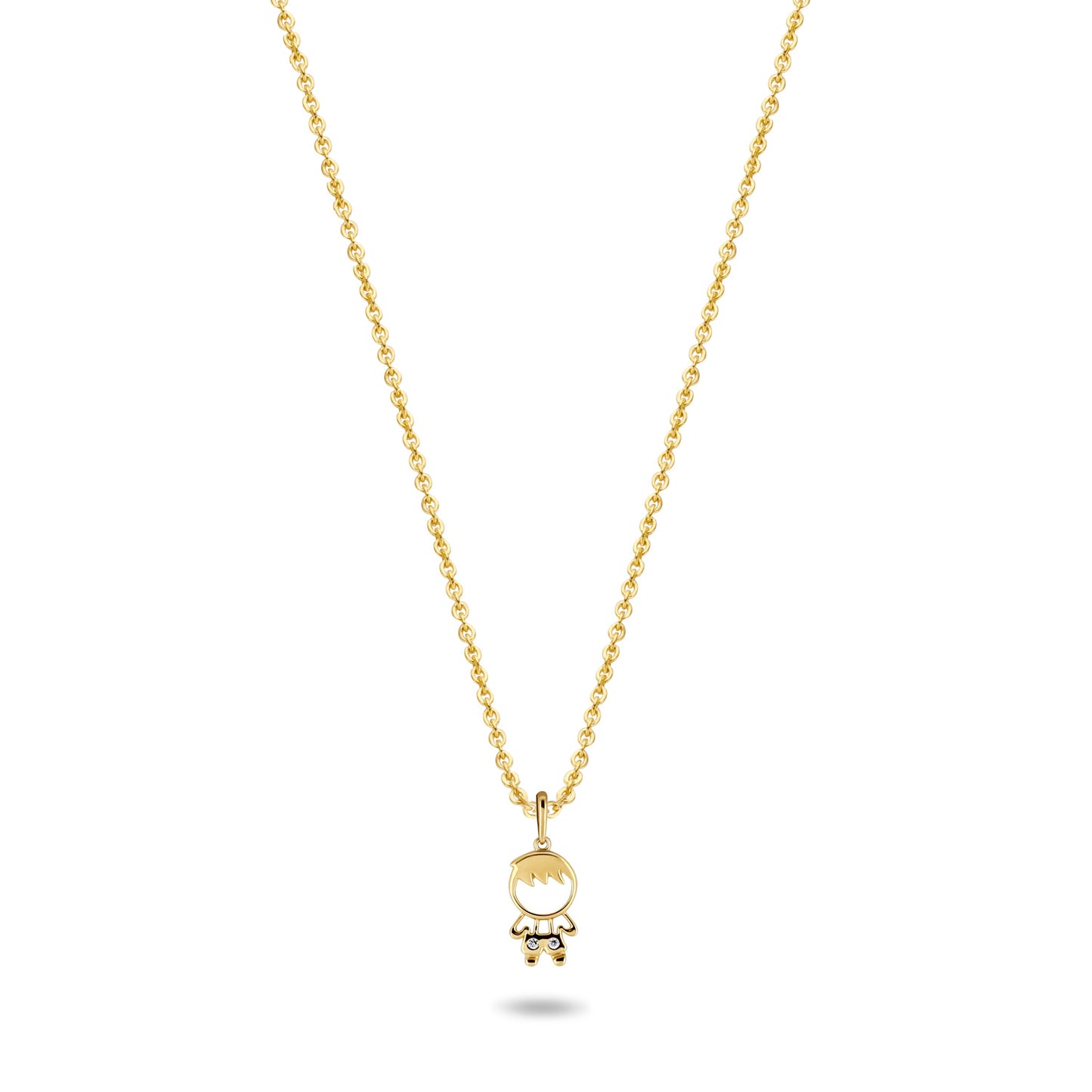 unisex Halskette 585er Gold