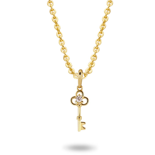 unisex Halskette 585er Gold