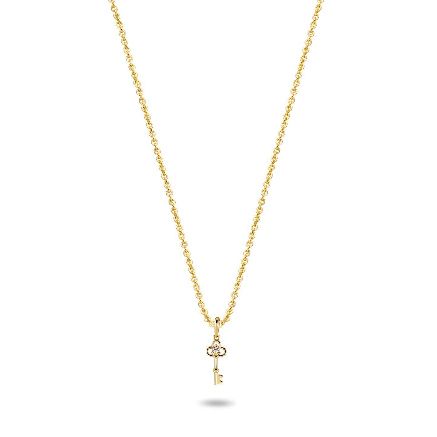 unisex Halskette 585er Gold