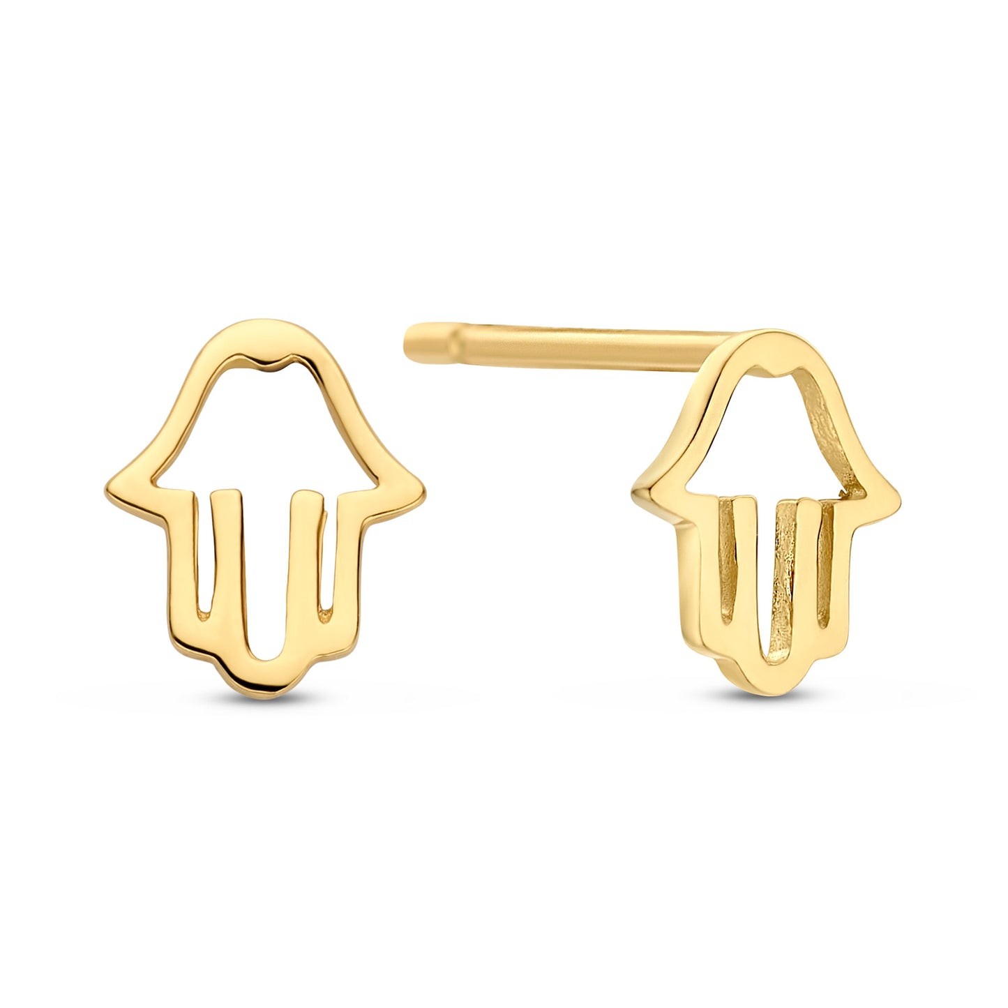unisex Ohrring 585er Gold