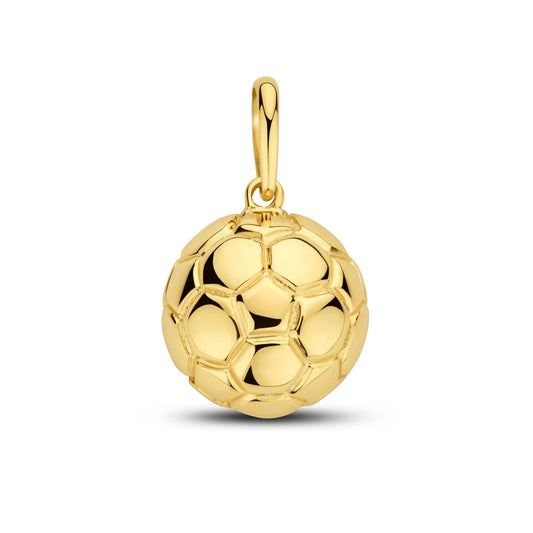 Anhänger Fussball aus 585er Gold
