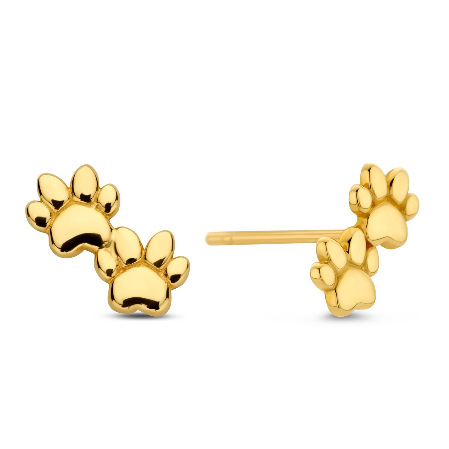 unisex Ohrring 585er Gold
