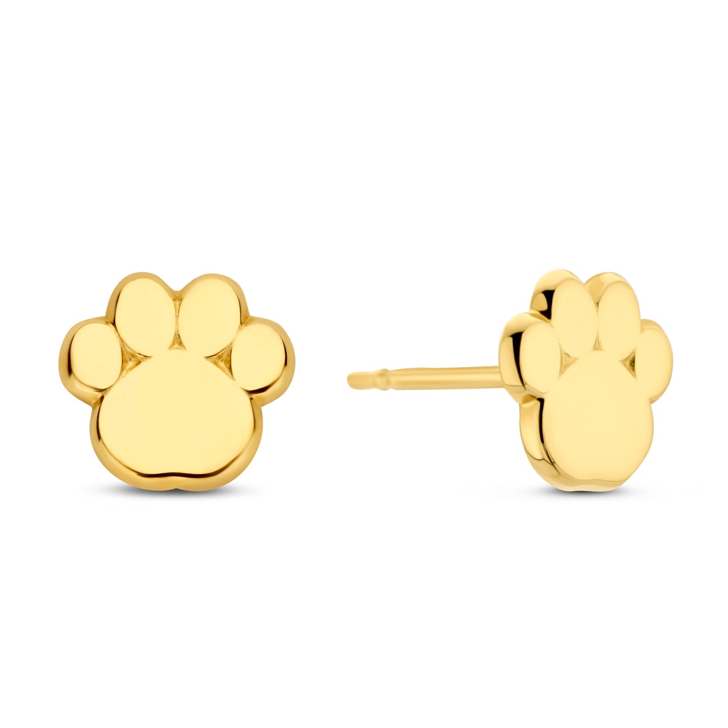 unisex Ohrring 585er Gold