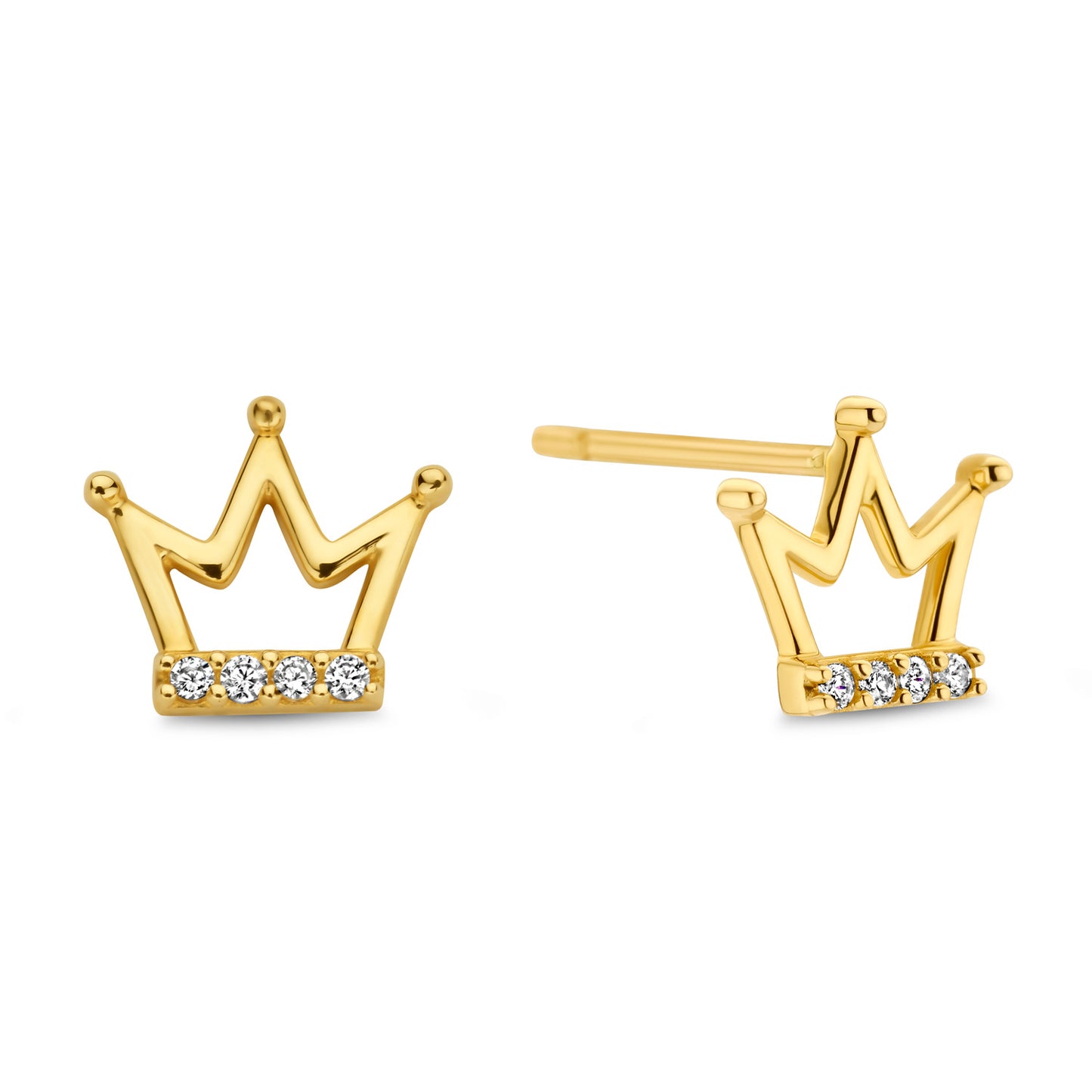 unisex Ohrring 585er Gold