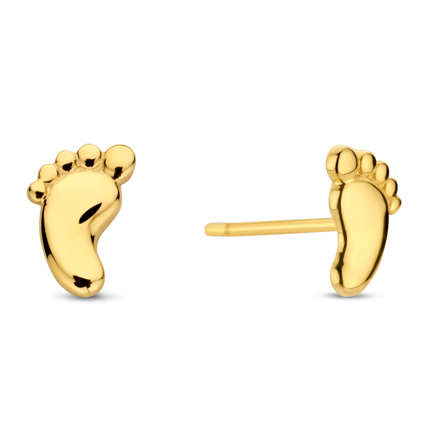 unisex Ohrring 585er Gold